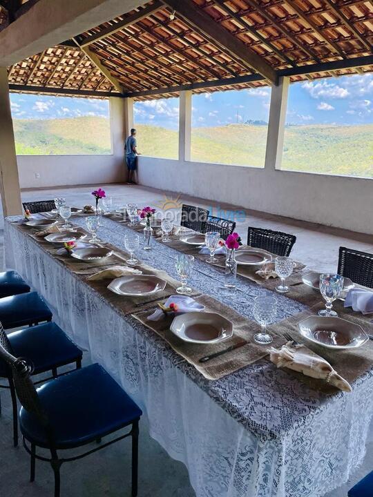 Granja para alquiler de vacaciones em Sete Lagoas (Serra de Santa Helena)
