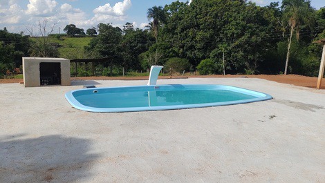 Rustic farmhouse ideal for resting.