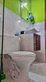 Banheiro privado suíte geribá 