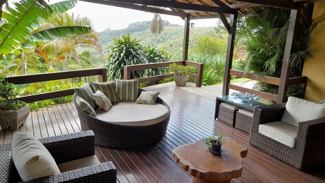 Estar externo com ofurô