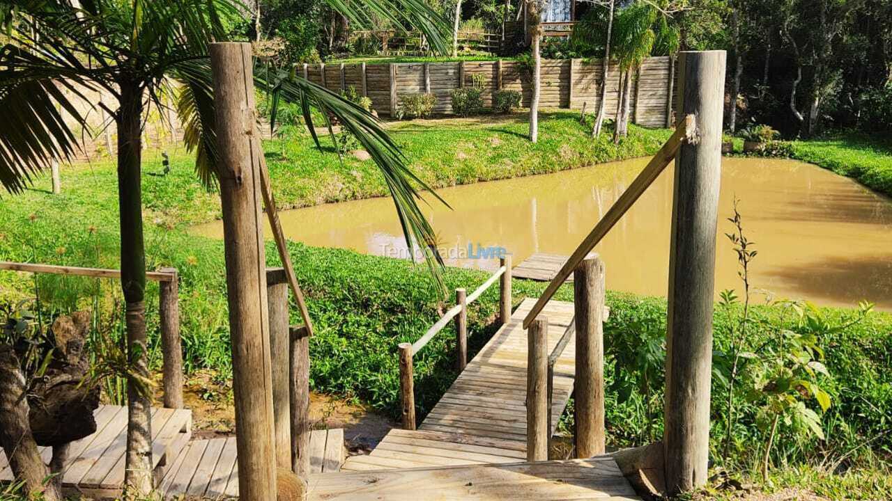 Casa para alquiler de vacaciones em Imaruí (Praia Vermelha)
