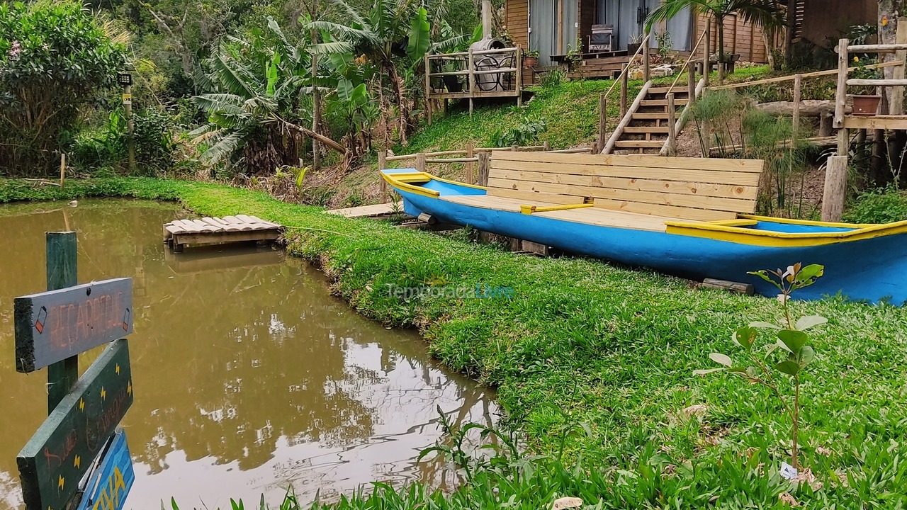 Casa para alquiler de vacaciones em Imaruí (Praia Vermelha)