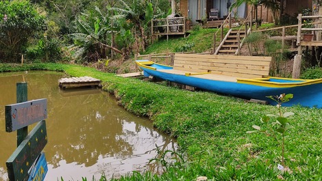 Cabañas - Estilo moderno y espacioso.