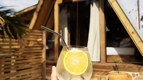 Cabañas - Tipo chalet ideal para dos