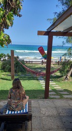 Búzios RJ Casa Cinema de pie sobre la arena de la playa de Geribá