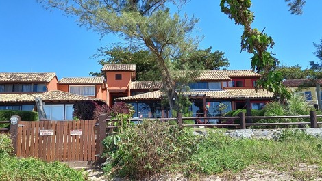 Búzios RJ Casa Cinema de pie sobre la arena de la playa de Geribá