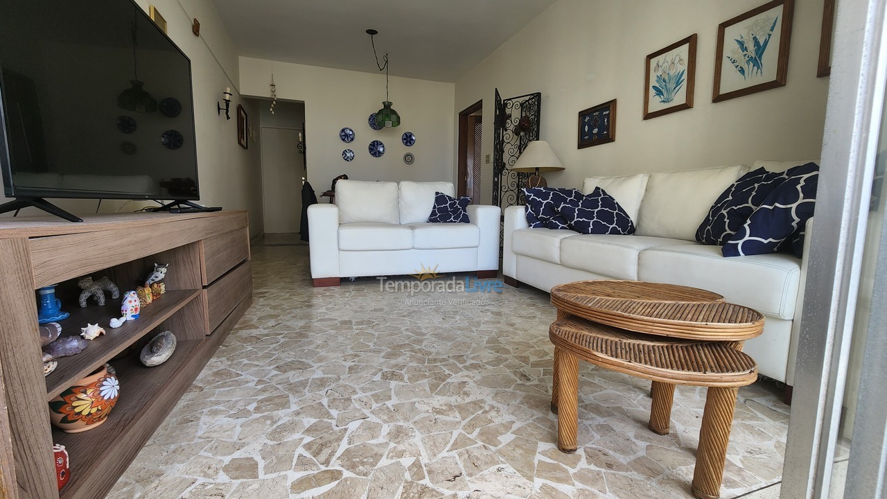 Apartamento para aluguel de temporada em Guarujá (Pitangueiras)