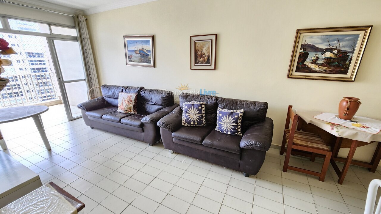 Apartamento para alquiler de vacaciones em Guarujá (Pitangueiras)