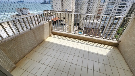 Sacada com vista ao mar
