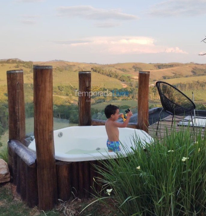 House for vacation rental in São Thomé das Letras (Pedra do Disco)