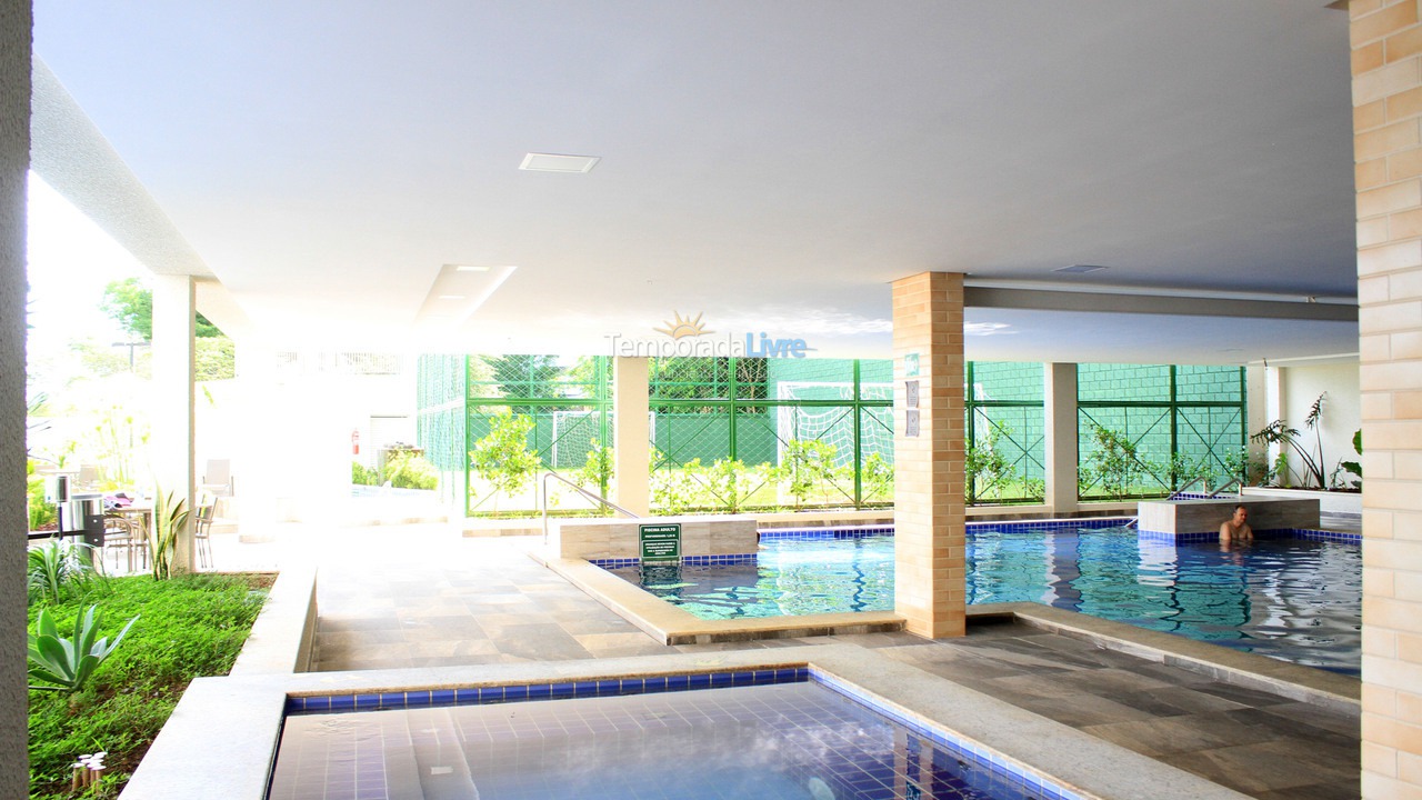 Apartamento para aluguel de temporada em Rio Quente (Esplanada do Rio Quente)
