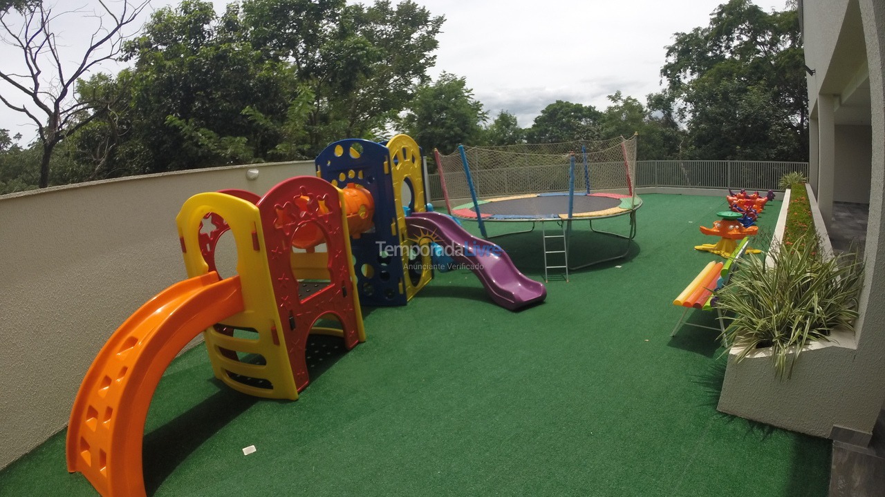 Apartamento para aluguel de temporada em Rio Quente (Esplanada do Rio Quente)