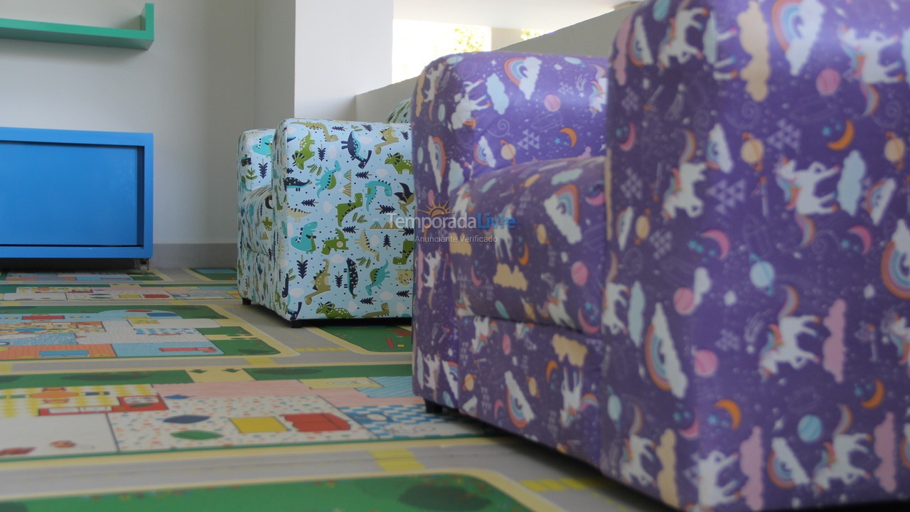 Apartamento para aluguel de temporada em Rio Quente (Esplanada do Rio Quente)