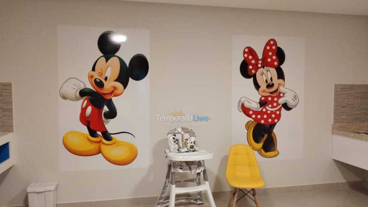 Apartamento para aluguel de temporada em Rio Quente (Esplanada do Rio Quente)