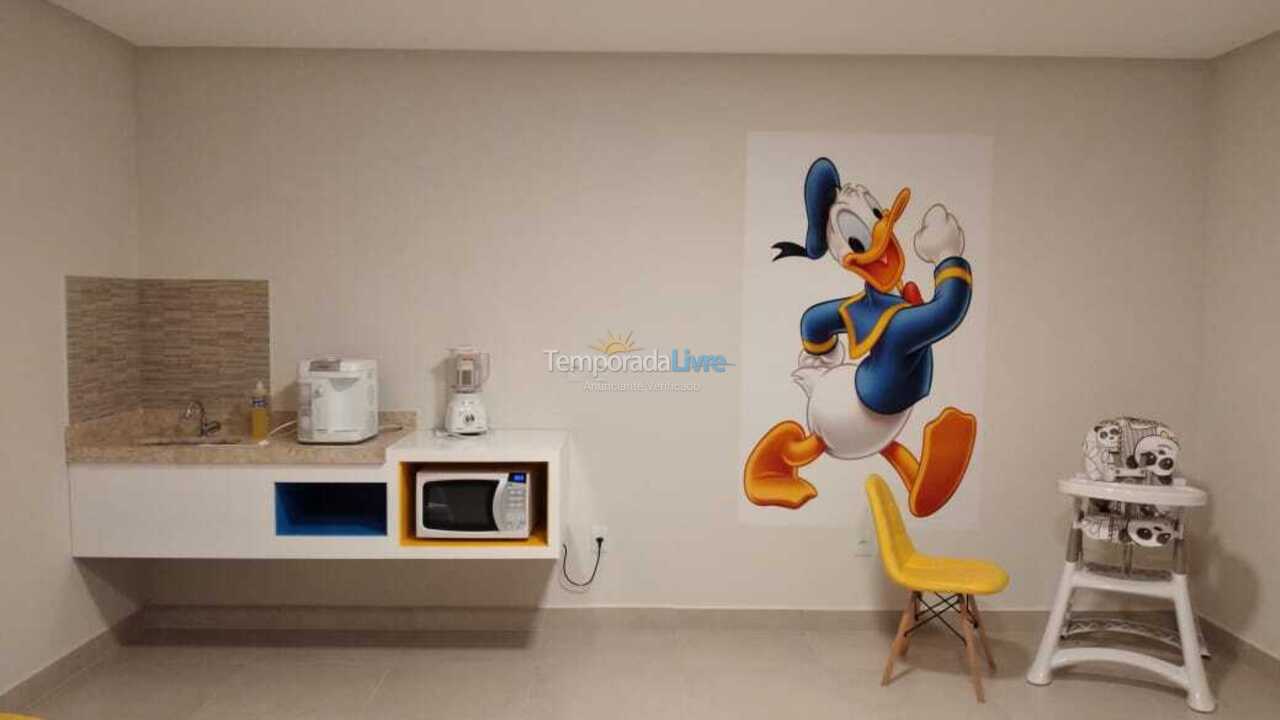 Apartamento para aluguel de temporada em Rio Quente (Esplanada do Rio Quente)