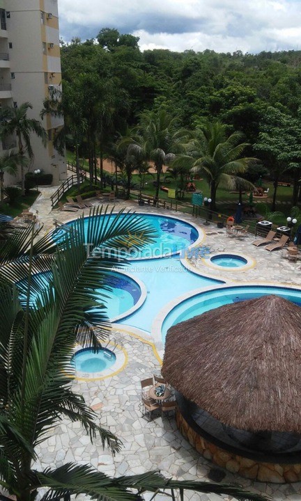 Apartamento para alquiler de vacaciones em Rio Quente (Esplanada do Rio Quente)