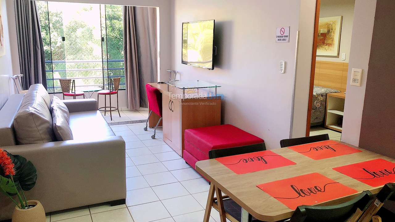 Apartamento para alquiler de vacaciones em Rio Quente (Esplanada do Rio Quente)