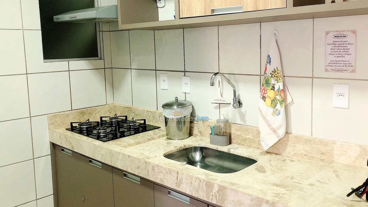 Apartamento para alquiler de vacaciones em Rio Quente (Esplanada do Rio Quente)