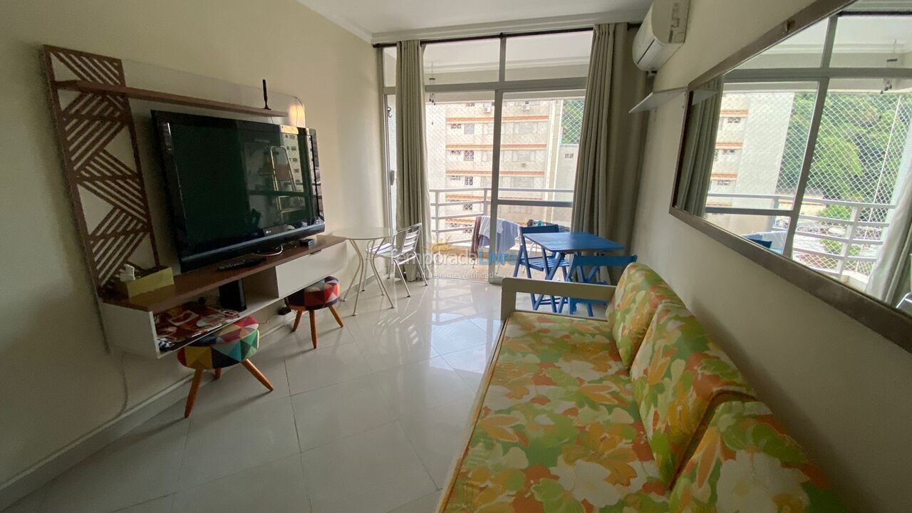 Apartamento para aluguel de temporada em Guarujá (Pitangueiras)
