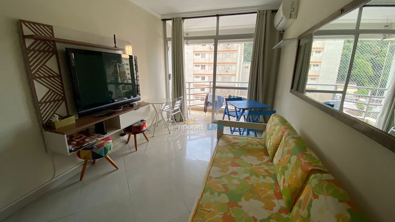 Apartamento para aluguel de temporada em Guarujá (Pitangueiras)