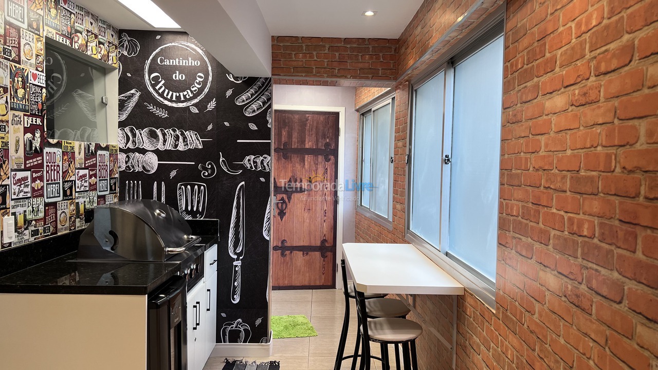 Apartamento para alquiler de vacaciones em Guarujá (Pitangueiras)