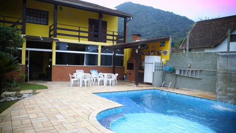 Visão da churrasqueira