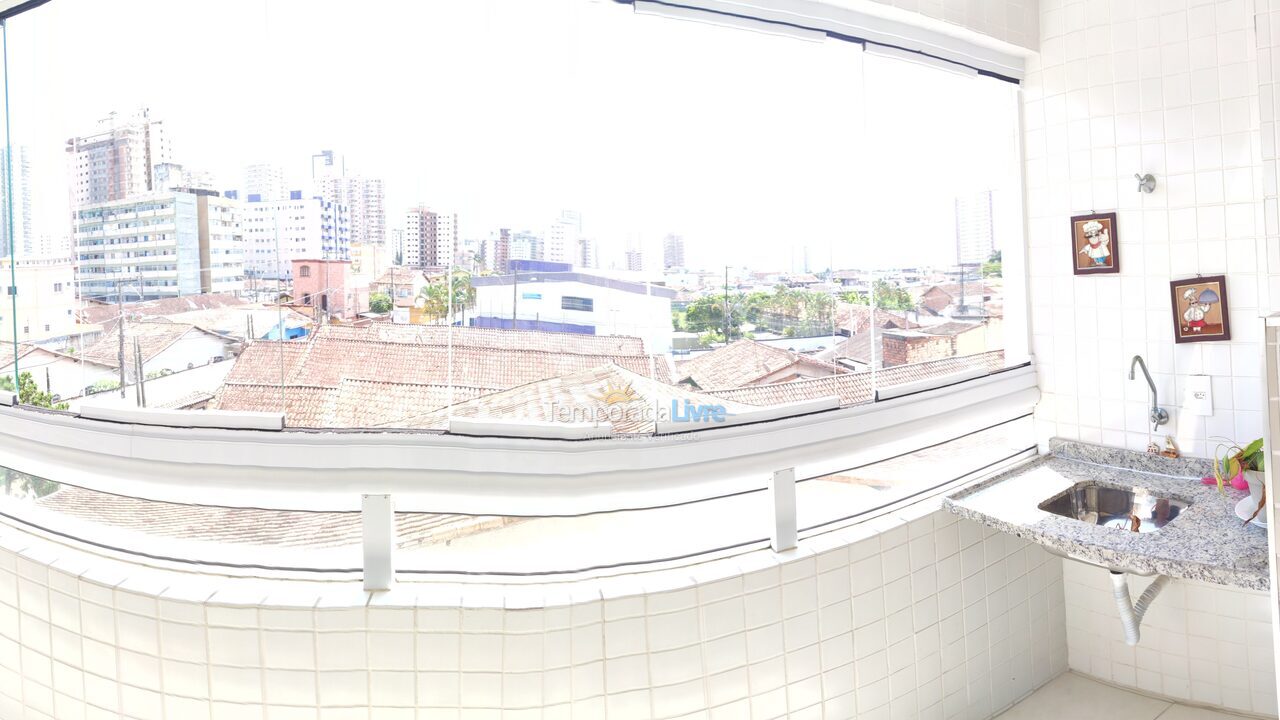 Apartamento para aluguel de temporada em Praia Grande (Aviação)