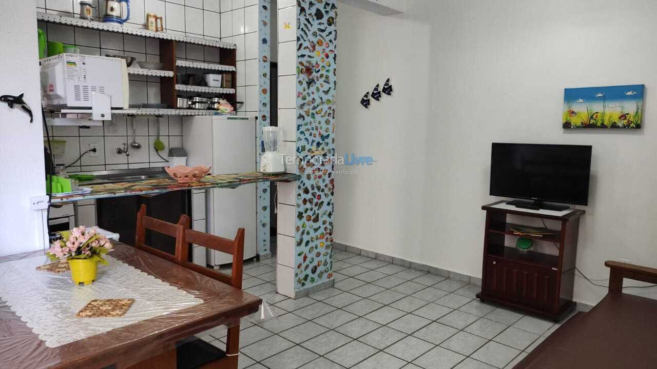 Apartment for vacation rental in Ubatuba (Praia Grande)