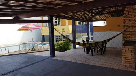 Visão interna da área do churrasco