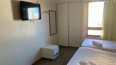 Furnished flat Praia de Iracema WITH FAN