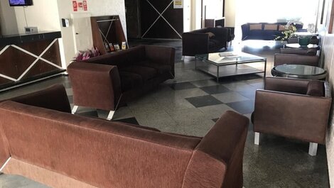 Furnished flat with sea view at Praia de Iracema