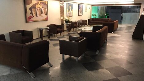 Furnished flat with sea view at Praia de Iracema