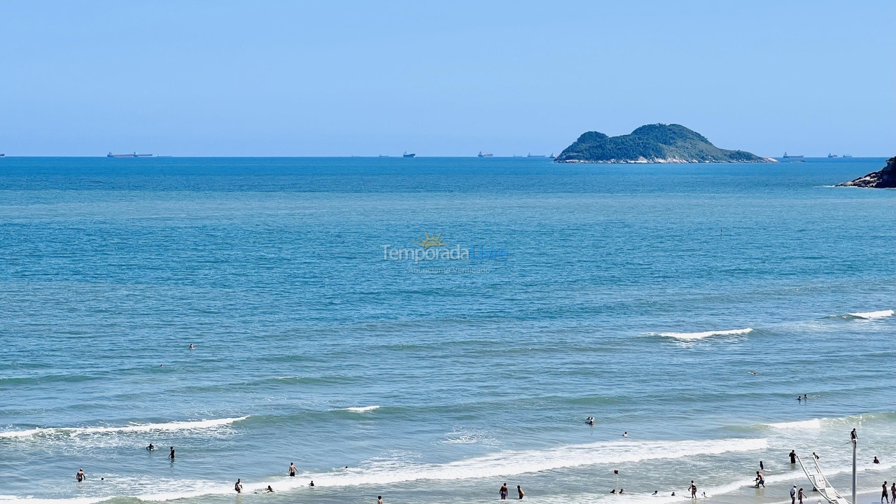 Apartamento para alquiler de vacaciones em Guarujá (Pitangueiras)