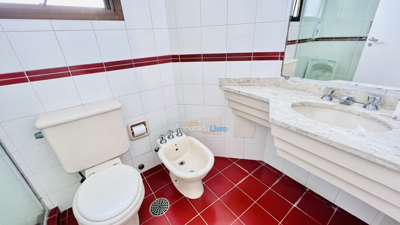 Apartamento para alquiler de vacaciones em Guarujá (Pitangueiras)