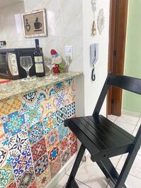 Balcão bancada dois lugares, lindinho perfeito p uma bebidinha e um  bom papo