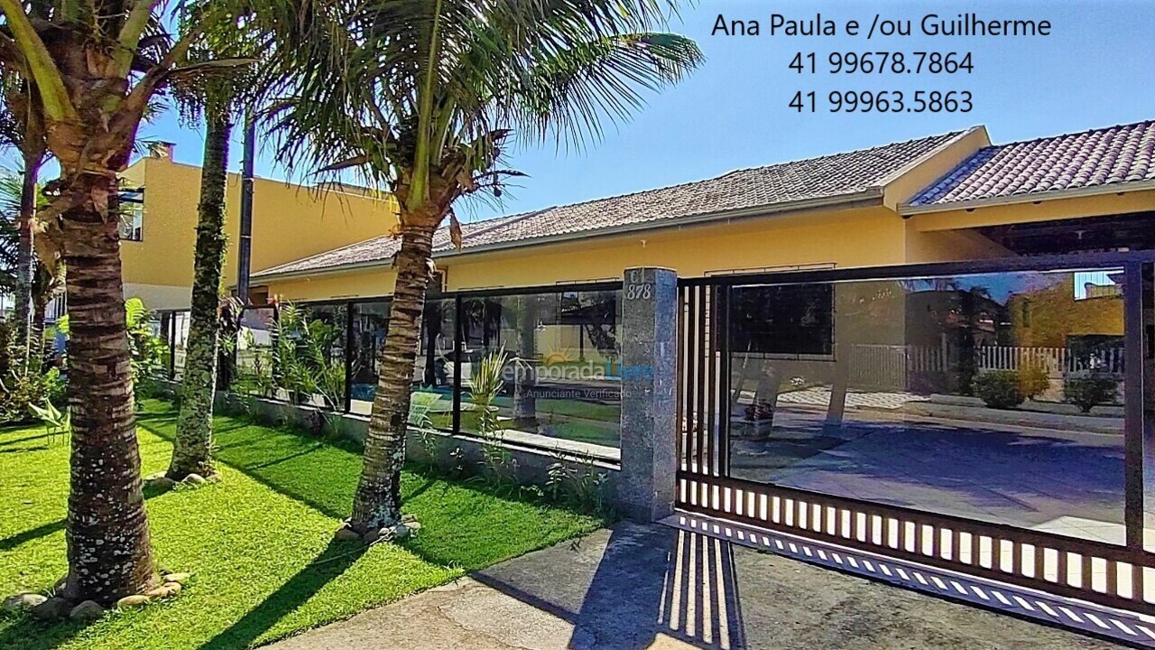 Casa para aluguel de temporada em Guaratuba (Brejatuba)