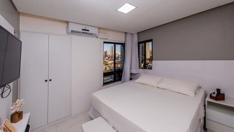 Tabajara Flat - Ap 507 - Side sea view