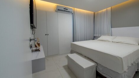 Tabajara Flat - Ap 507 - Side sea view