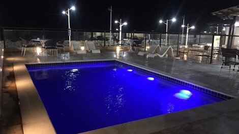 Tabajara Flat - Ap 707 - Side sea view