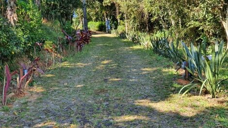 Linda casa com banho natural em Guaramiranga
