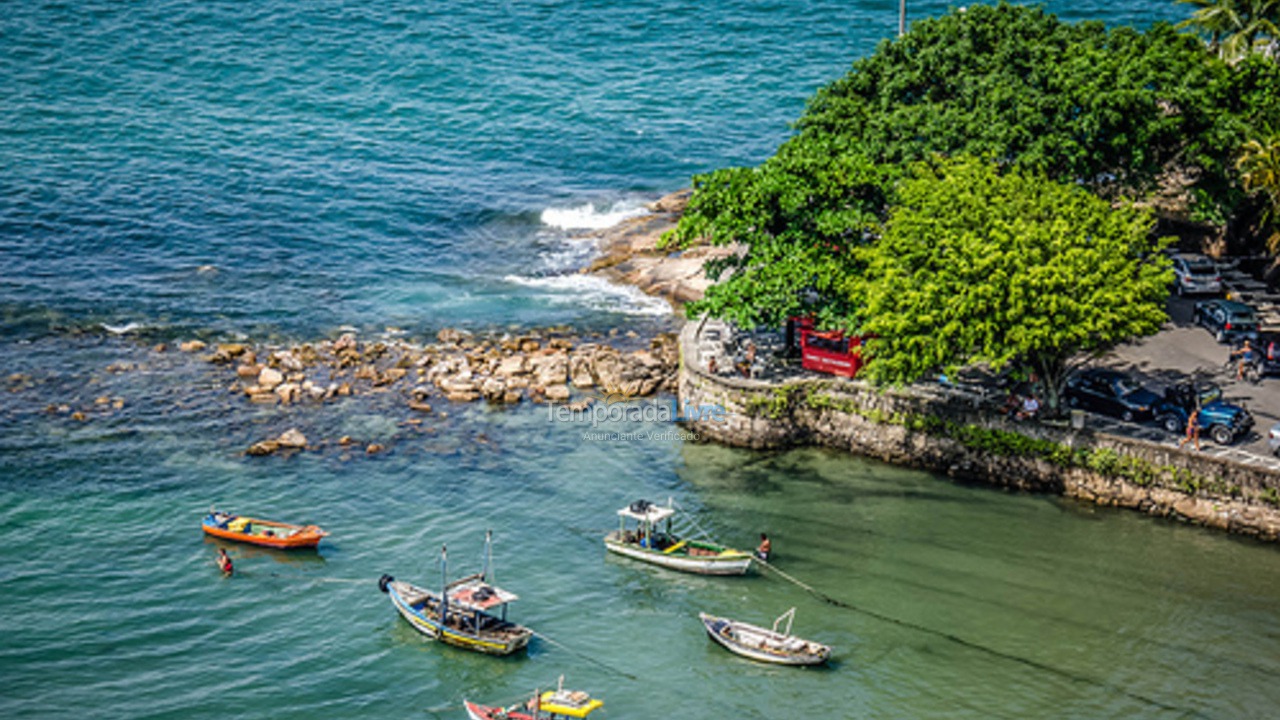 Apartamento para aluguel de temporada em Guarujá (Astúrias)