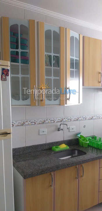 Apartment for vacation rental in Praia Grande (Vila Tupi)