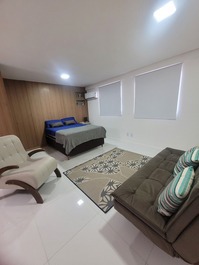 Apartamento nuevo, estudio a 150 m de la playa Cruz das Almas 📞[editado]