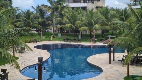 Apartamento mobiliado Beach Place Porto das Dunas