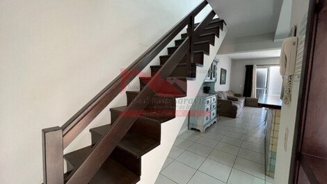 Frente ao mar, amplo duplex com uma vista espetacular da praia!