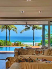 Incrível imóvel pé na areia - DISPONÍVEL REVEILLON