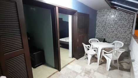 Casa en el corazón de Matinhos, vistas al mar, wifi, a 30 metros de la playa.