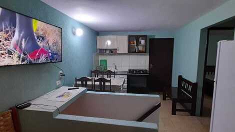 Casa en el corazón de Matinhos, vistas al mar, wifi, a 30 metros de la playa.