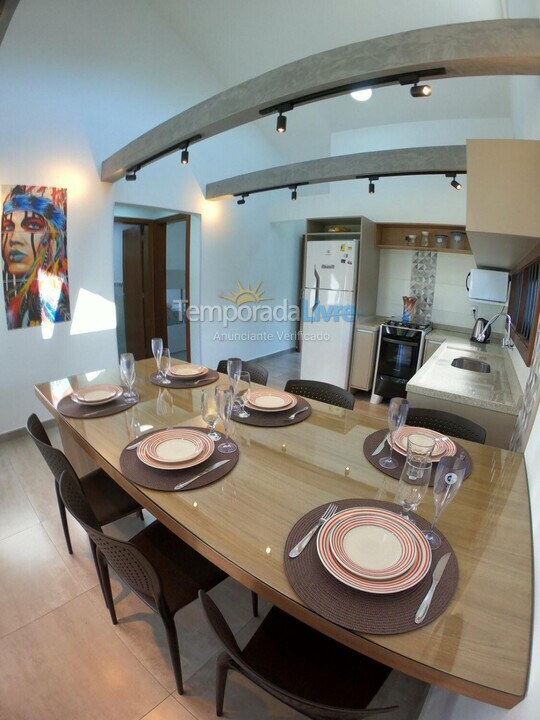 Casa para alquiler de vacaciones em Governador Celso Ramos (Praia de Palmas)