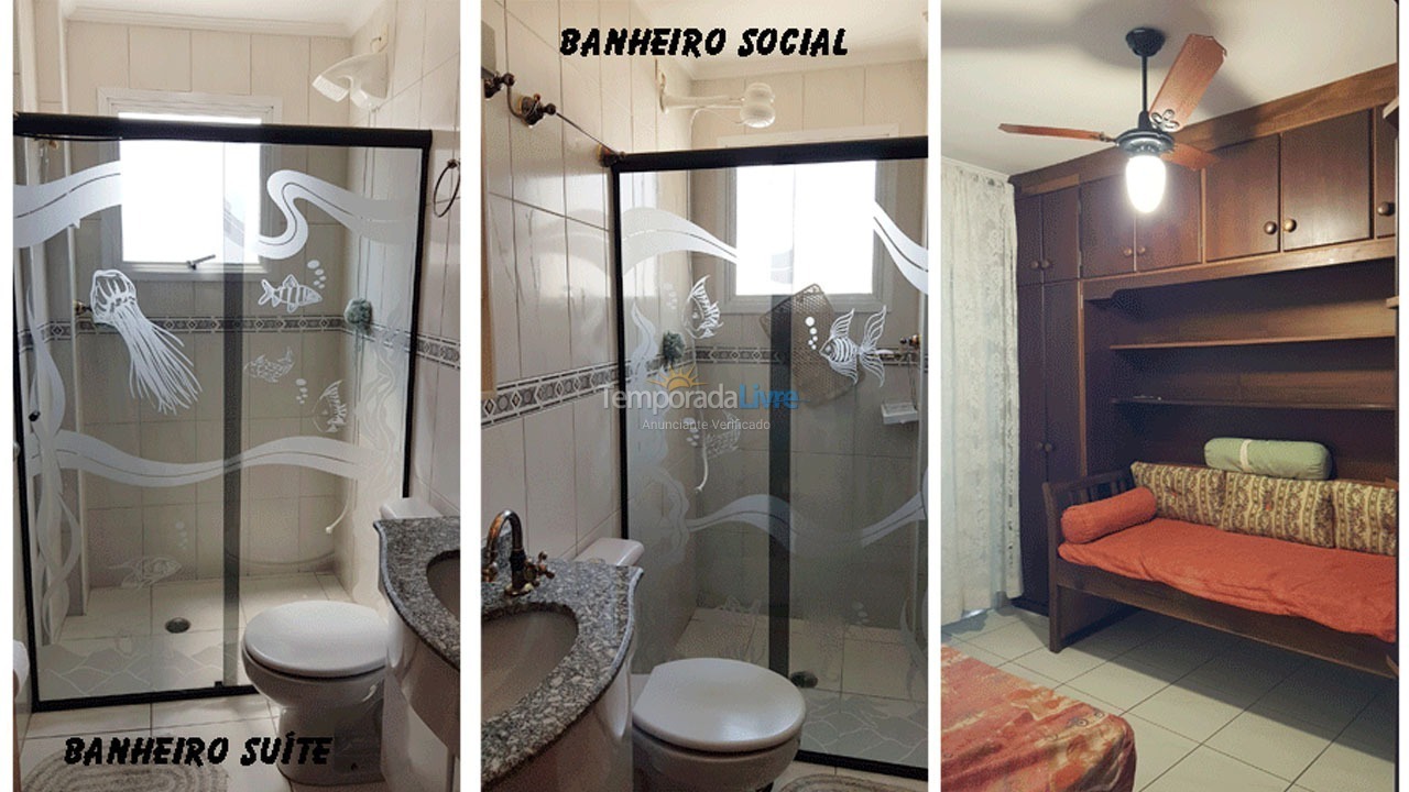Apartamento para aluguel de temporada em Praia Grande (Vila Tupi)